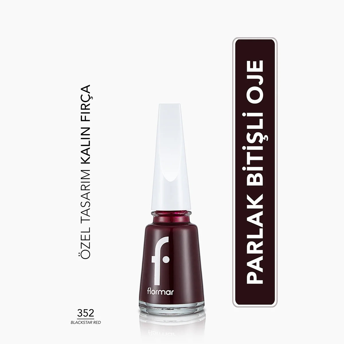 Nail Enamel Blackstar Red 352




