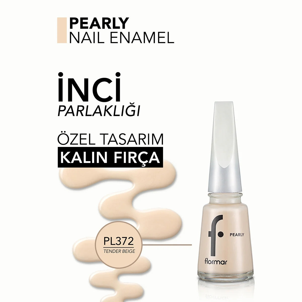 Nail Enamel Pearly Tender Bei 372




