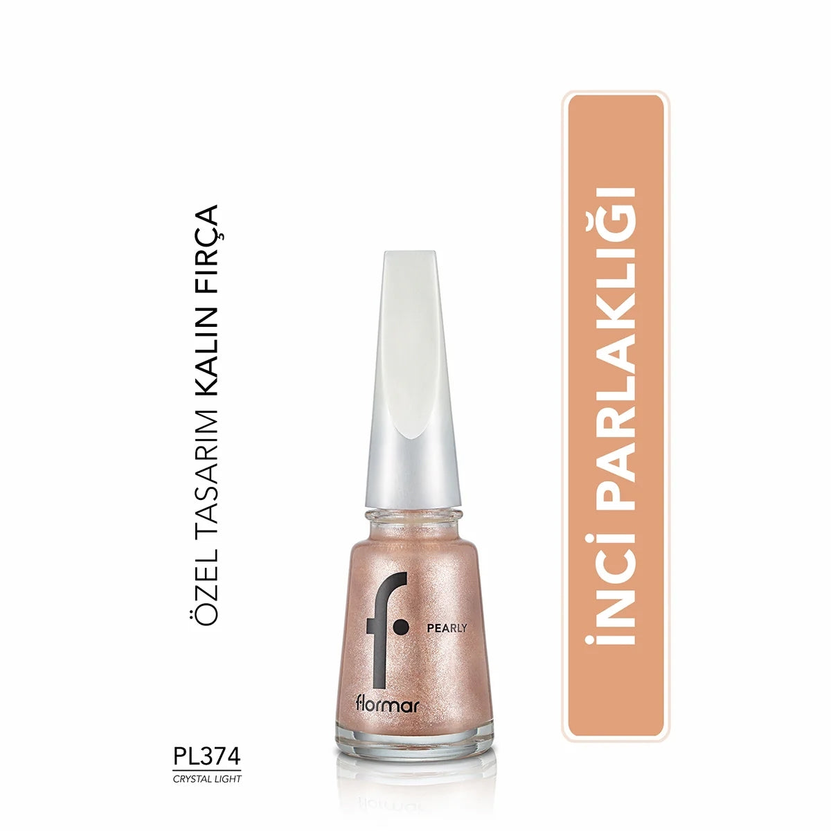 Nail Enamel Pearly Crystal Pl374




