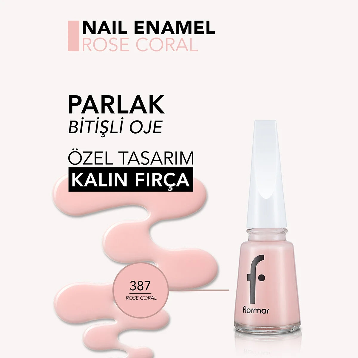 Nail Enamel Rose Coral 397




