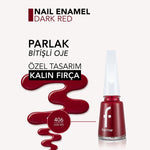 Nail Enamel Dark Red 406




