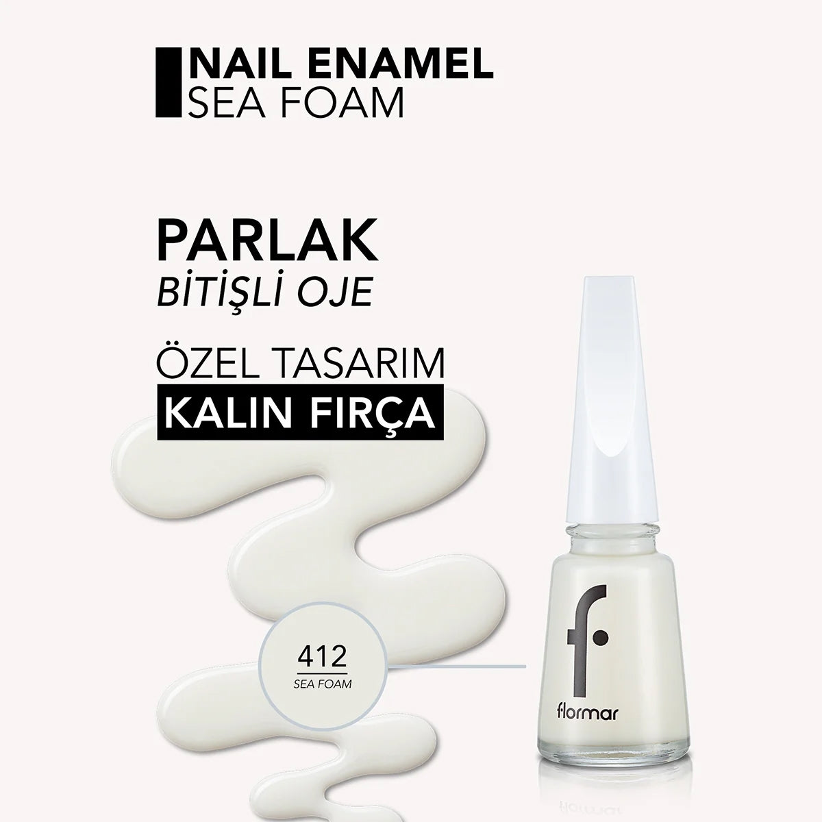 Nail Enamel Sea Foam 412




