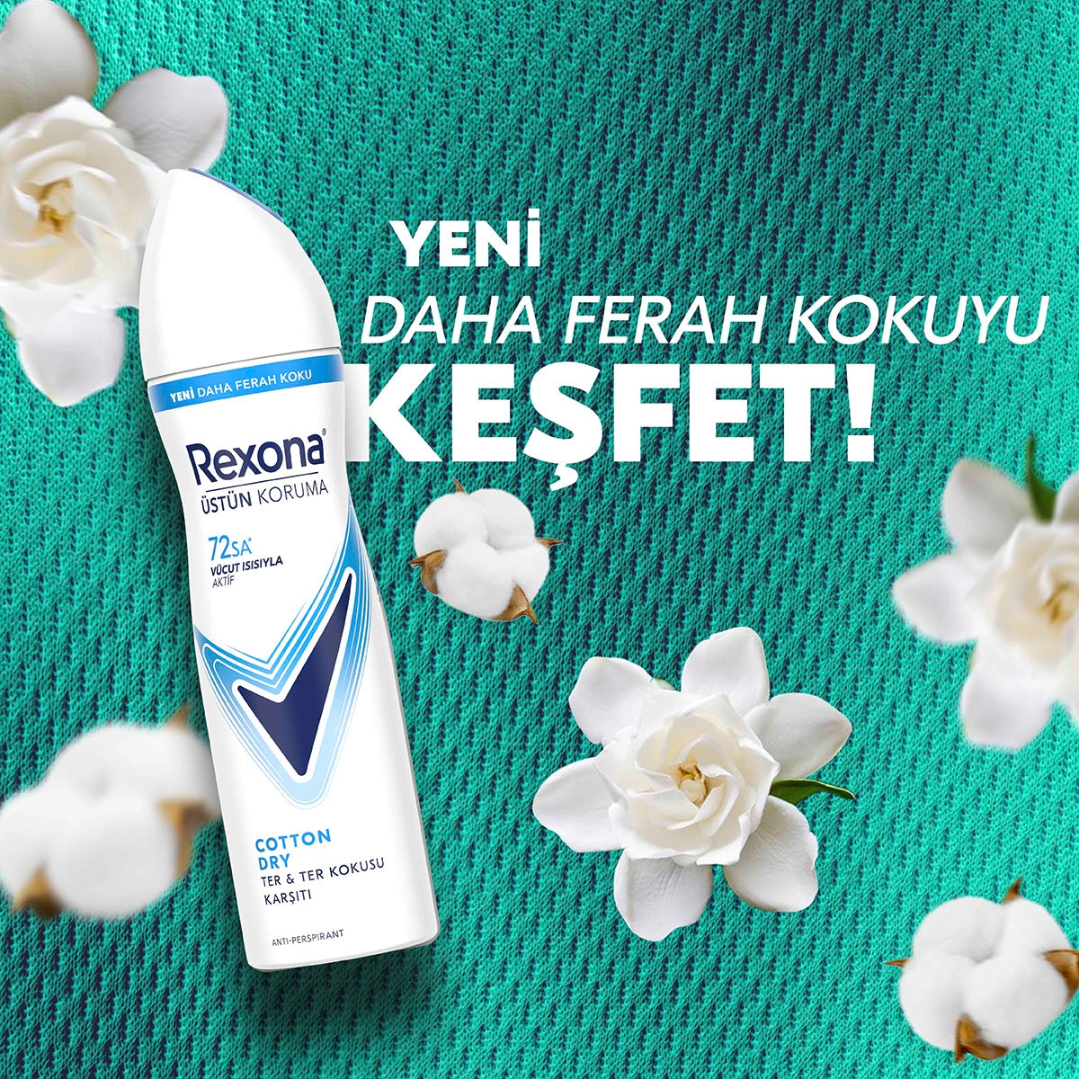 Cotton Dry Kadın Deodorant Sprey 150 ml
