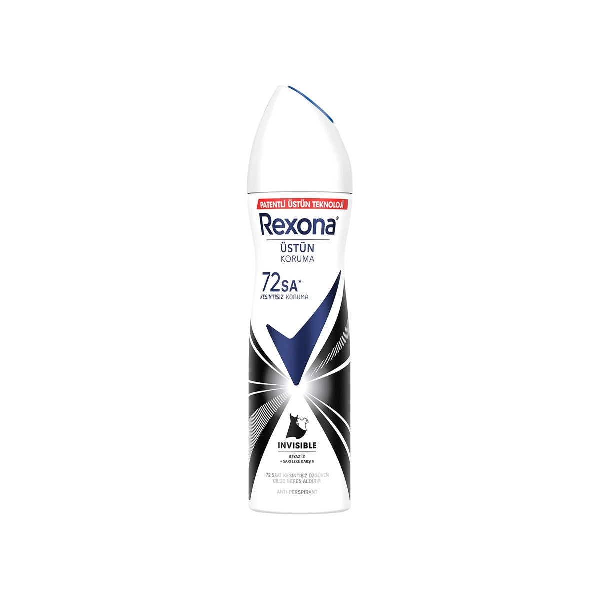 Black and White Invisible Kadın Deodorant Sprey 150 ml