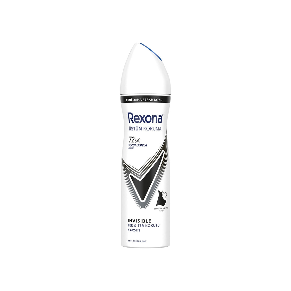 Black and White Invisible Kadın Deodorant Sprey 150 ml