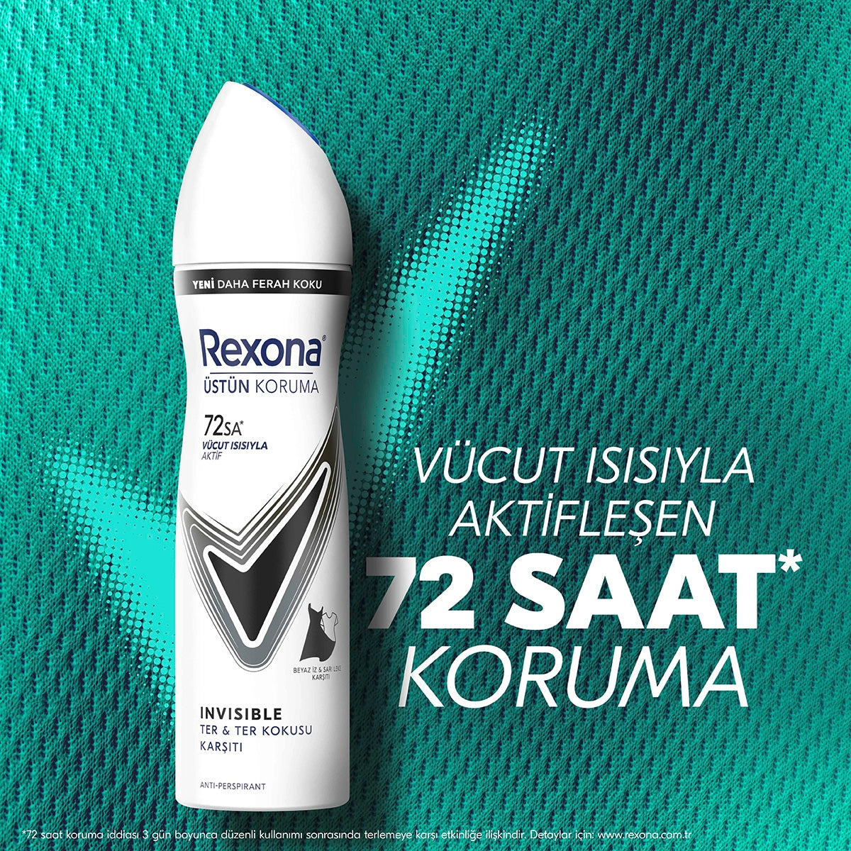 Black and White Invisible Kadın Deodorant Sprey 150 ml
