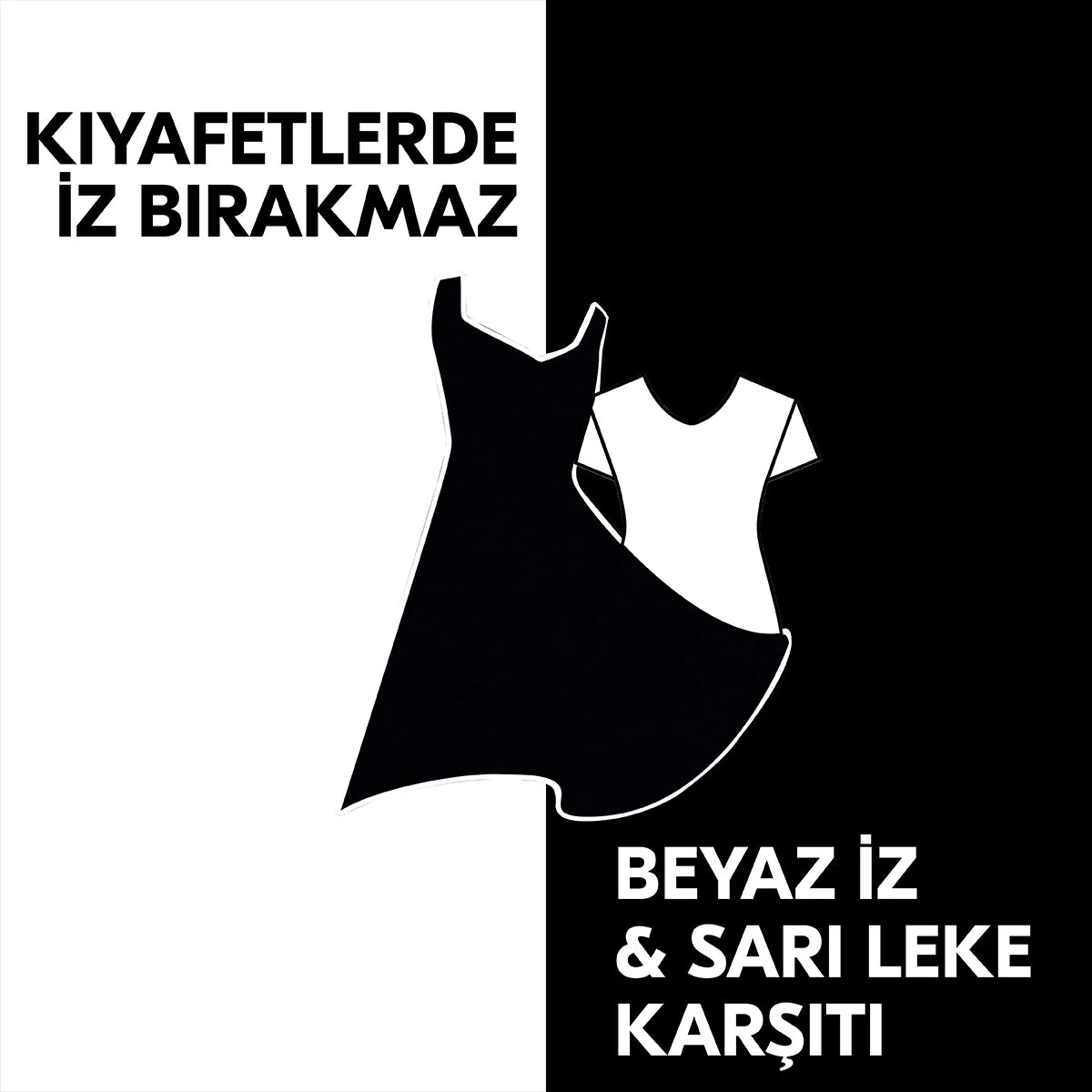 Black and White Invisible Kadın Deodorant Sprey 150 ml