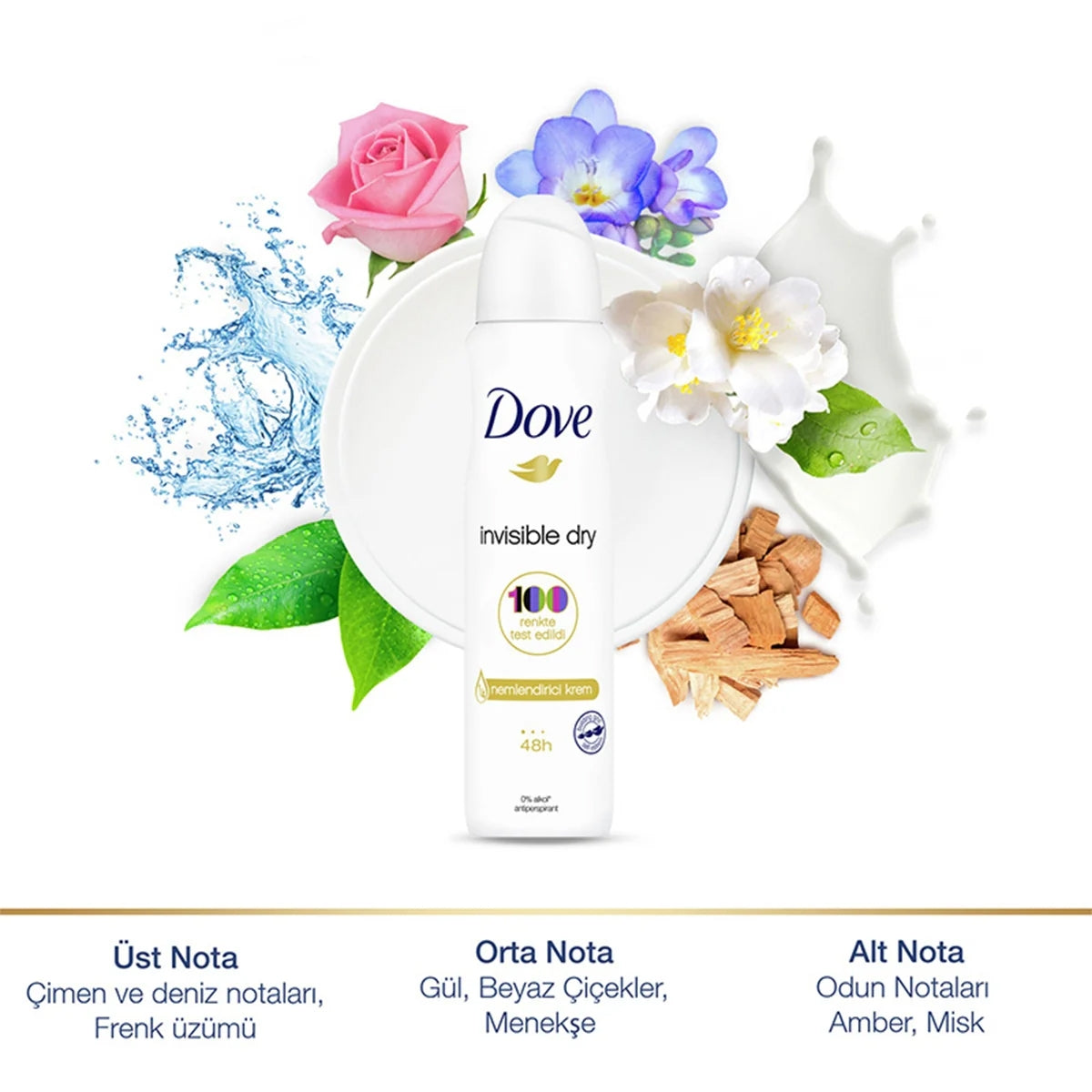 Invisible Dry Kadın Deodorant Sprey 150 ml