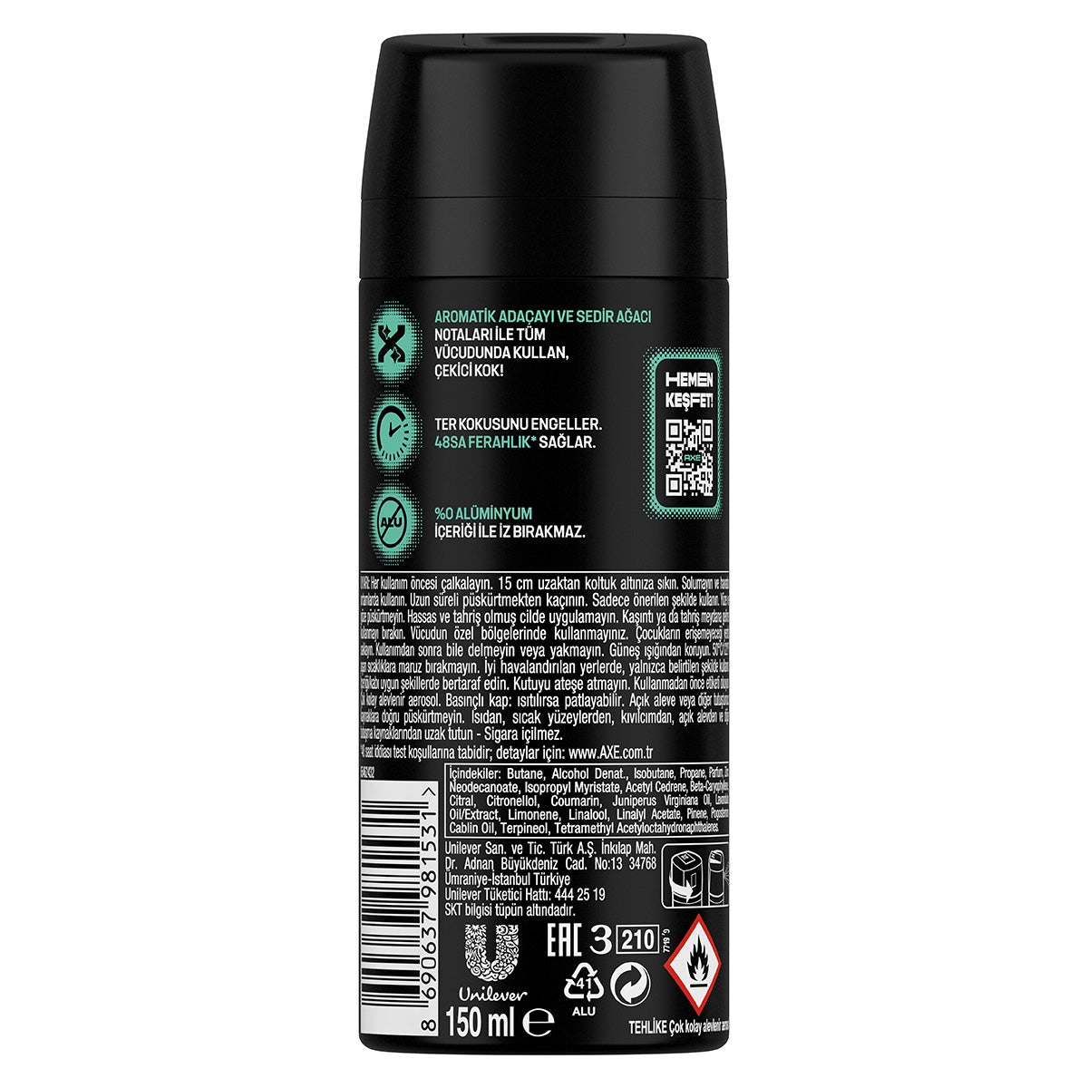 Apollo Erkek Deo Sprey 150 ML