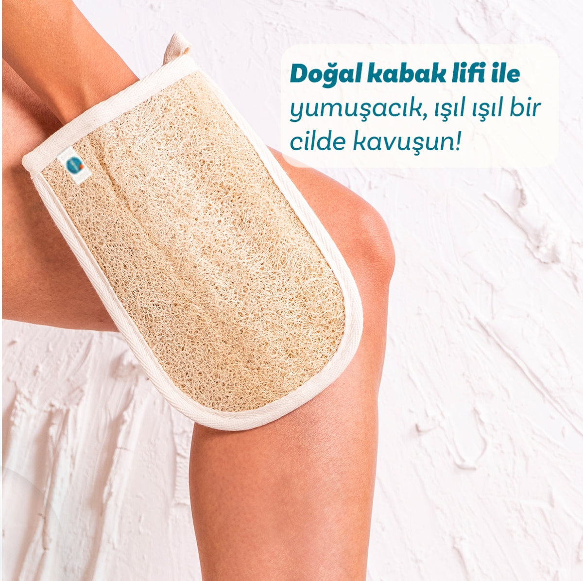 Loofah Havlu Masaj Eldiveni