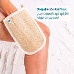 Loofah Havlu Masaj Eldiveni