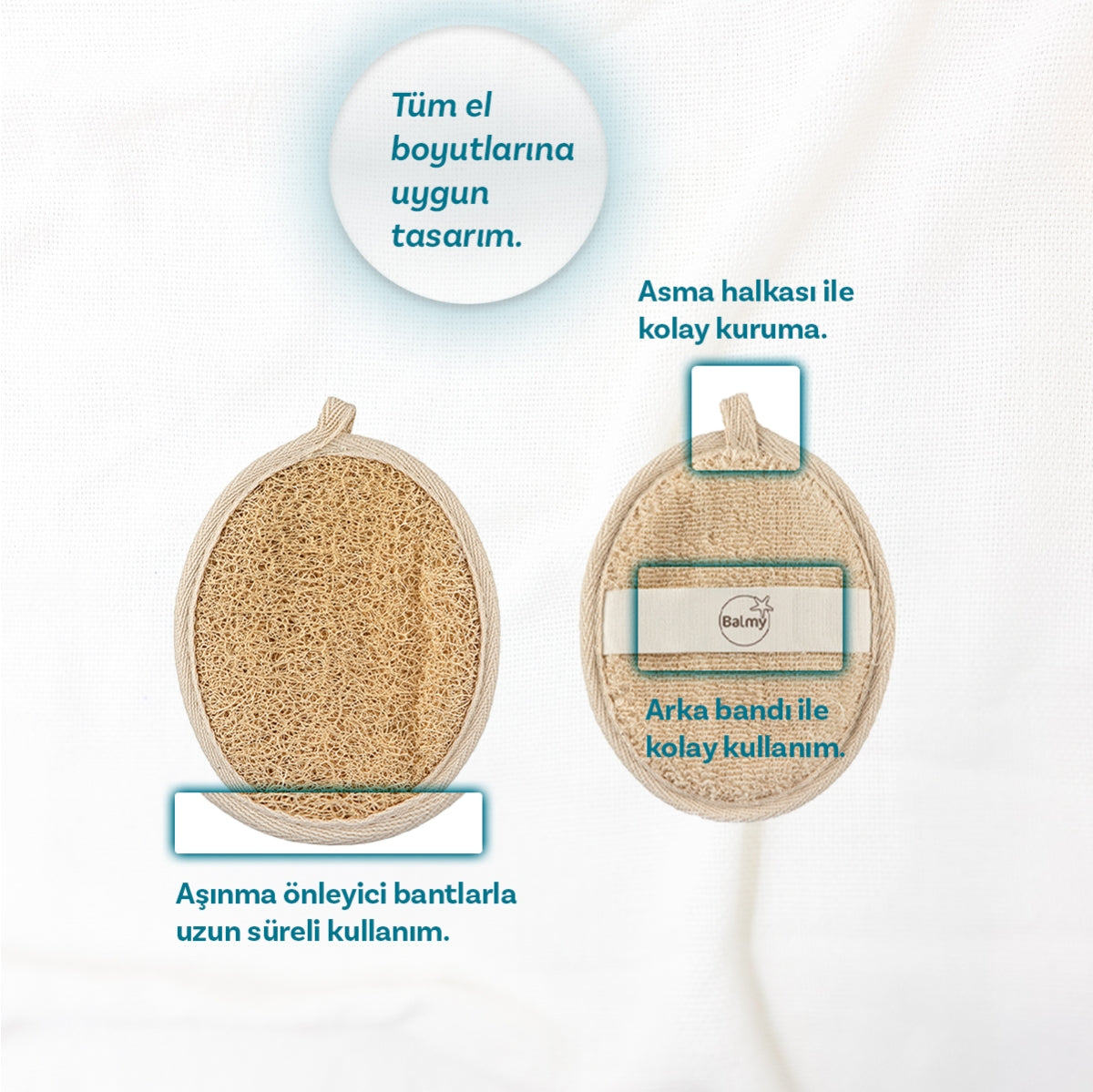 Loofah Yüz Ve Vücut Lifi