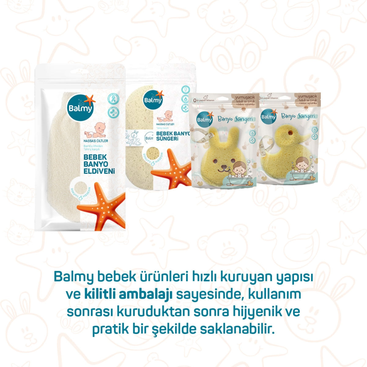 Banyo Eldiveni Bebek