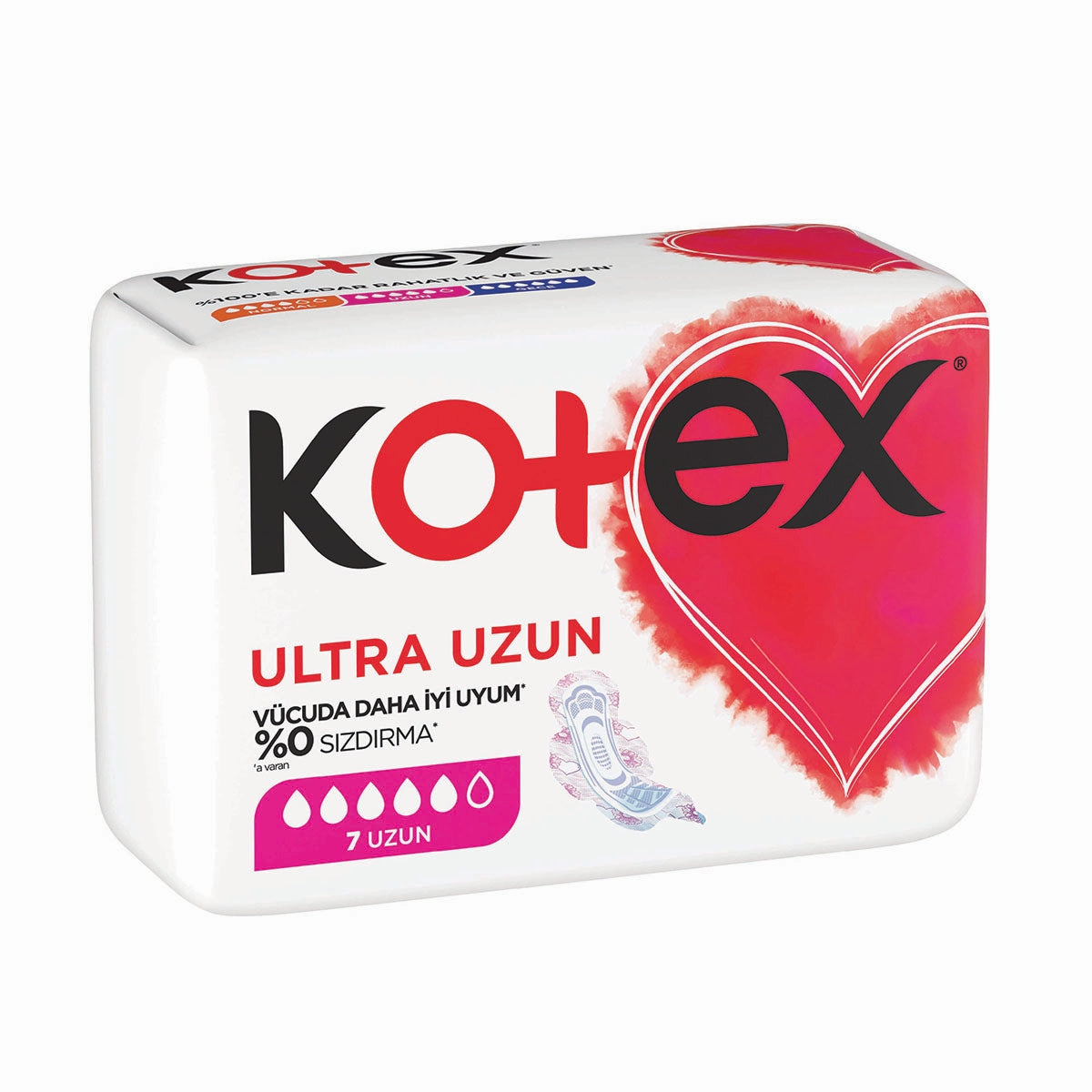Ultra Tekli Ped Uzun 7'li