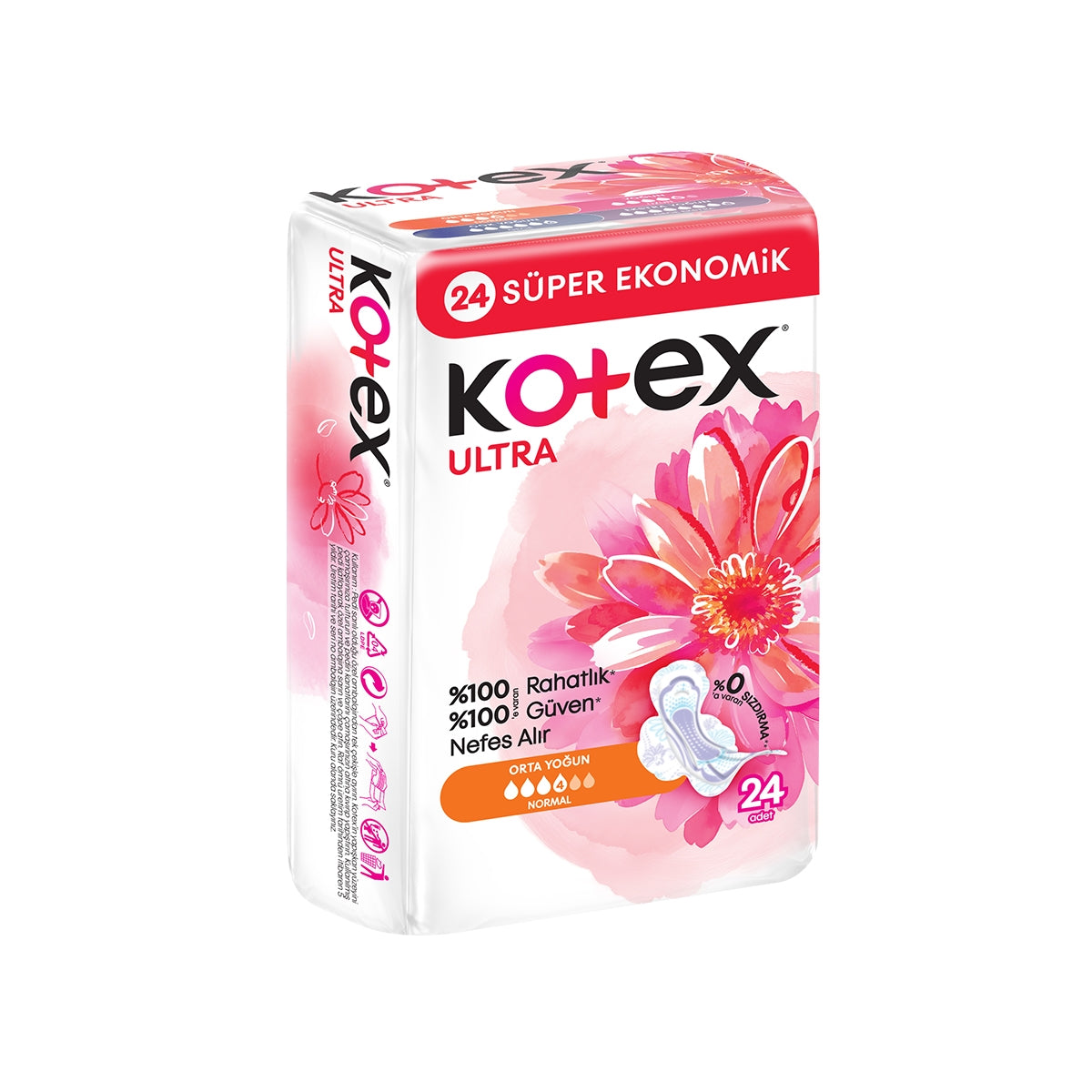 Ultra Süper Eko Normal Ped 24'lü