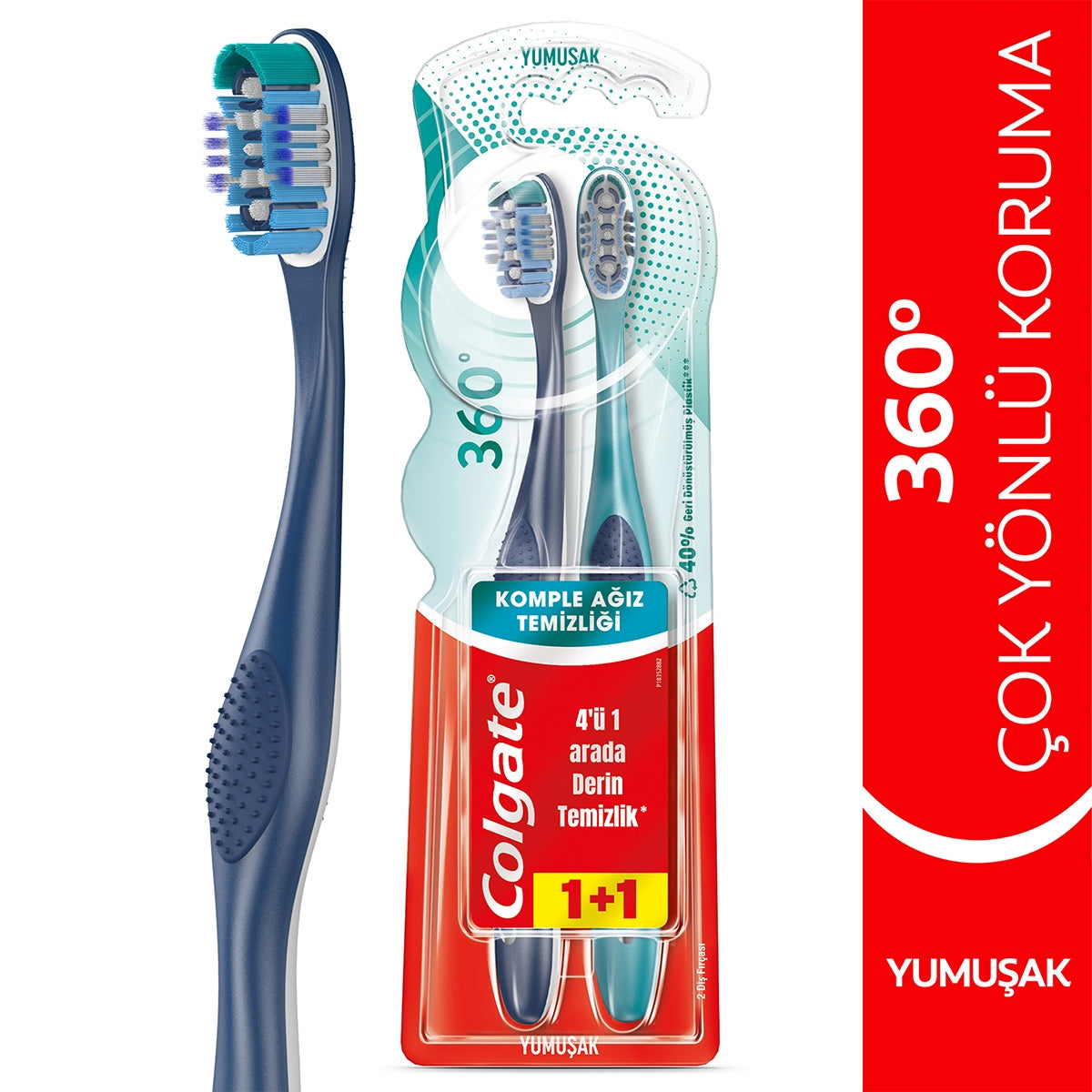 360 Soft 1+1 Diş Fırçası