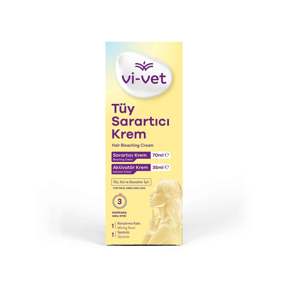 Tüy Sarartıcı Krem  Set 70ml+ 35ml





