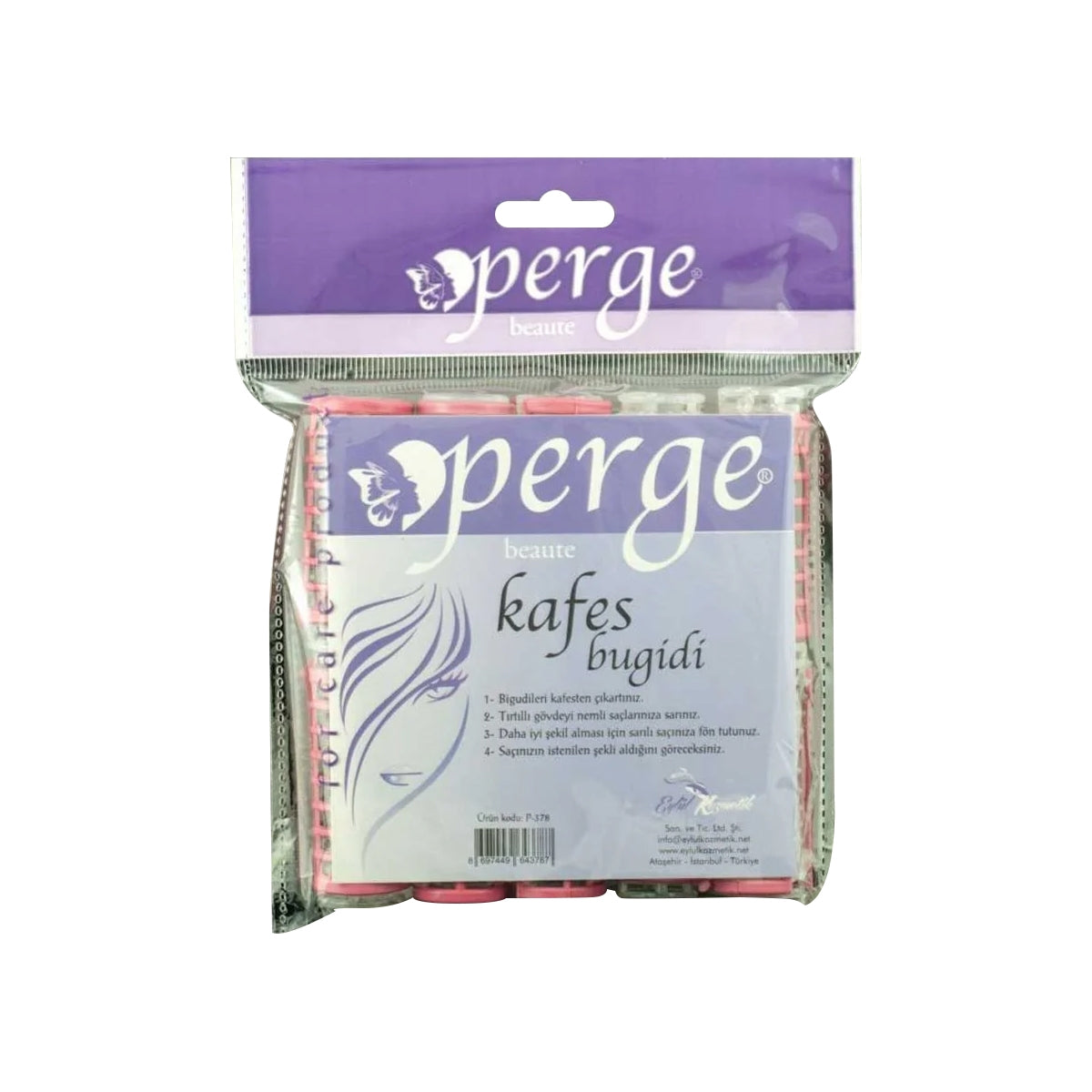 PERGE Kafes Bigudi 10'lu
