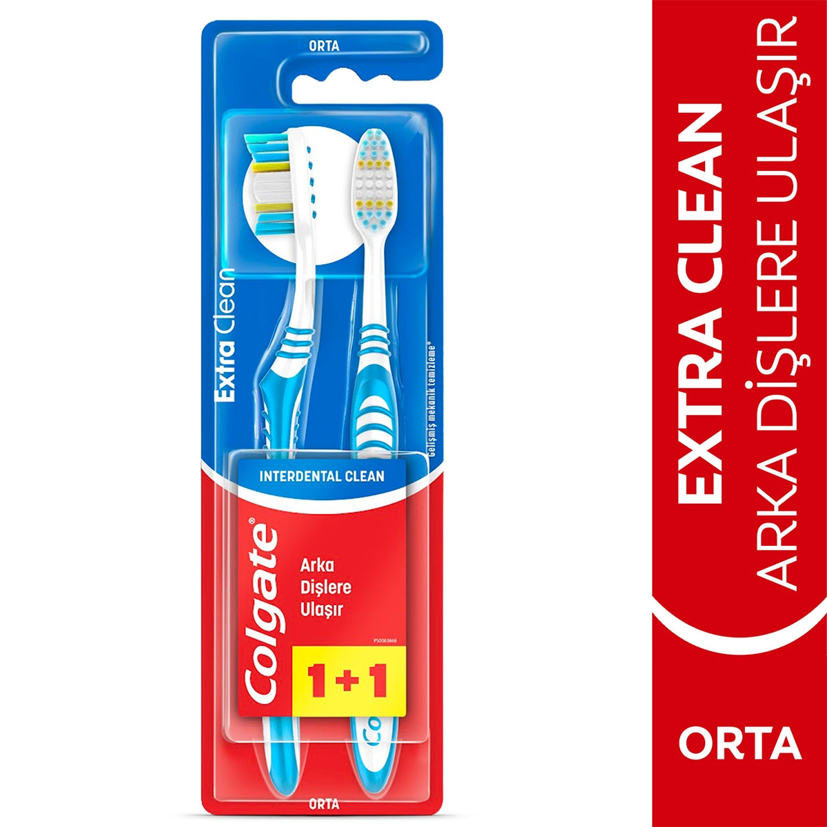 Extra Clean Diş Fırçası 1+1