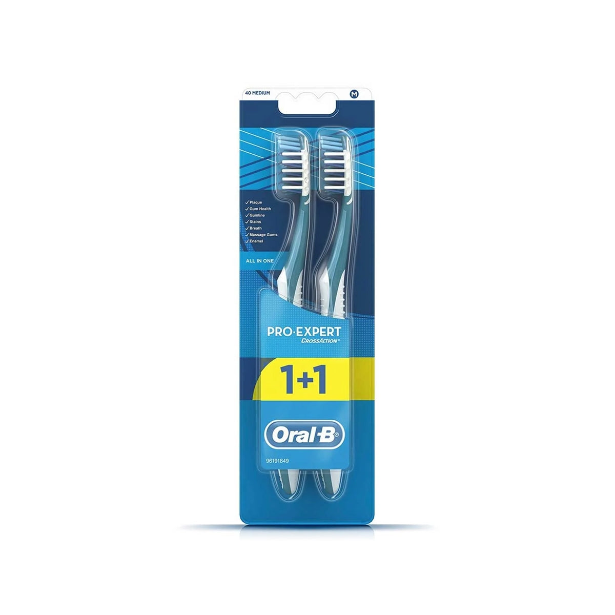 Diş Fırçası Pro-Expert Komple 7 40 Orta 1+1