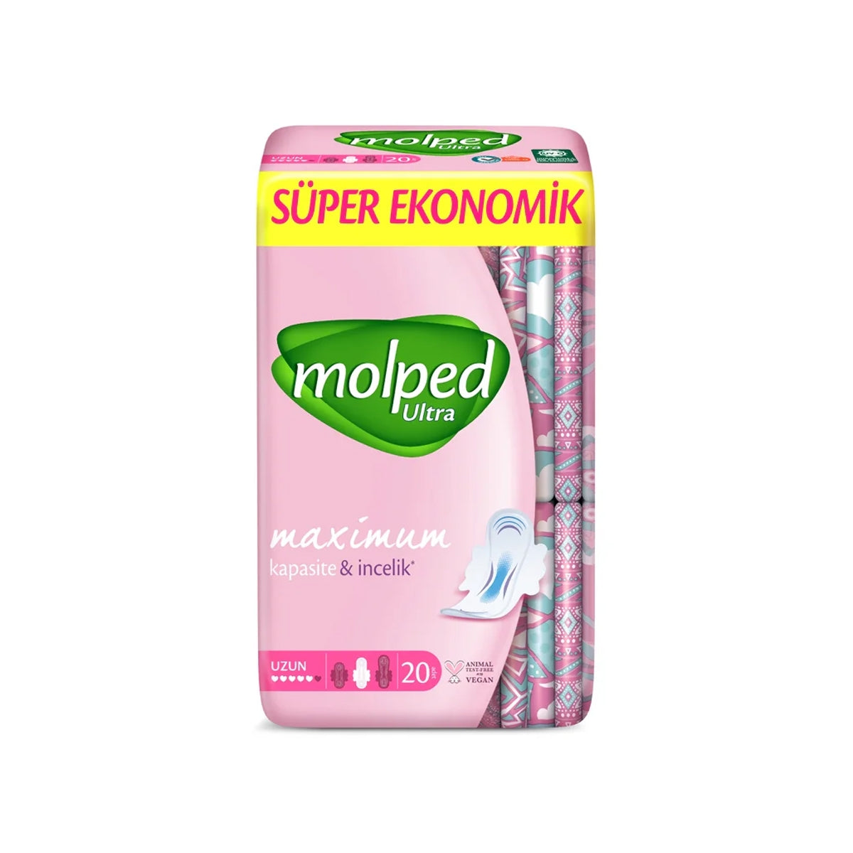 Ultra Kuruluk Uzun Süper Ekonomik Ped 20'li