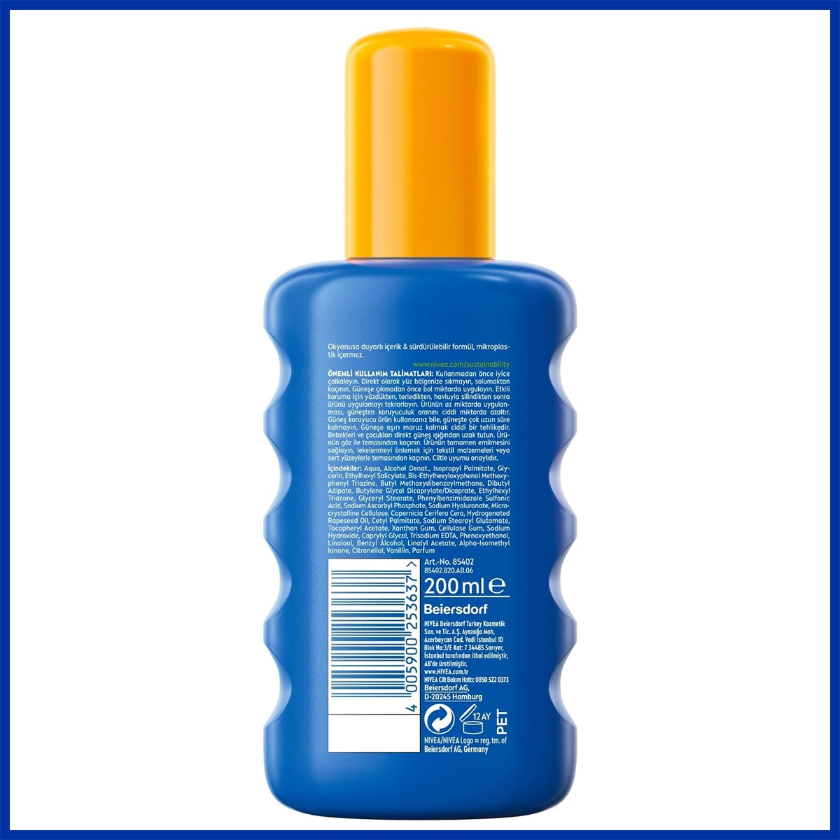 Koruma ve Nemlendirme Güneş Spreyi SPF30 200 ml