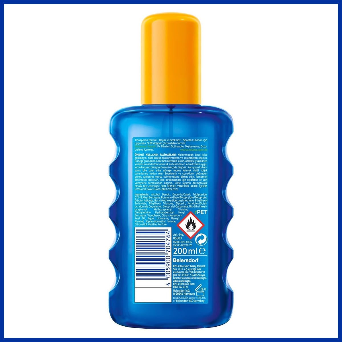 Koruma ve Ferahlık Güneş Spreyi SPF30 200 ml