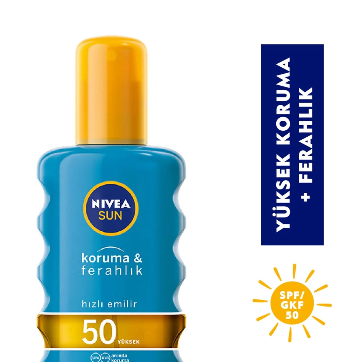 Koruma ve Ferahlık Güneş Spreyi SPF50 200 ml




