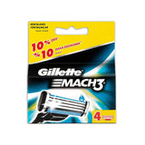 Mach3 Yedek Tıraş Bıçağı 4'lü