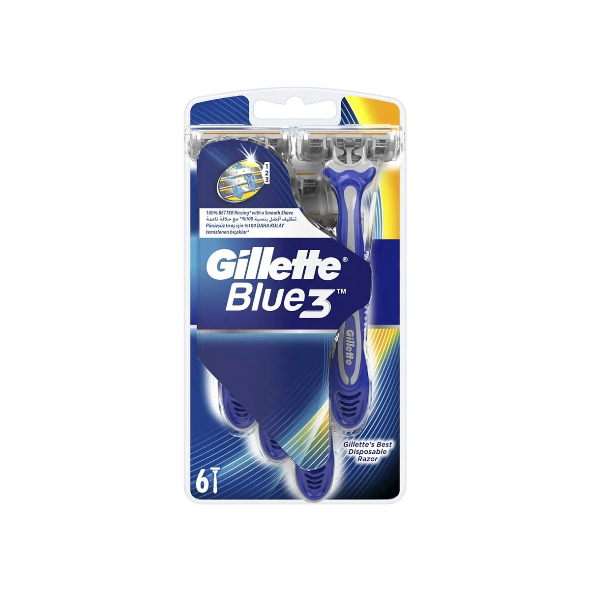 Blue3 Kullan At Tıraş Bıçağı 6'lı




