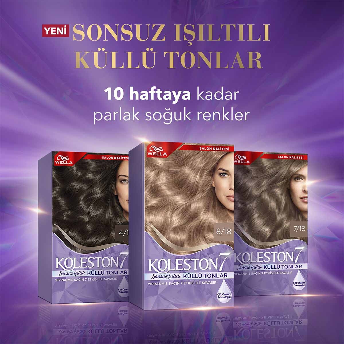 Saç Boyası Açık Küllü Kumral 8-1




