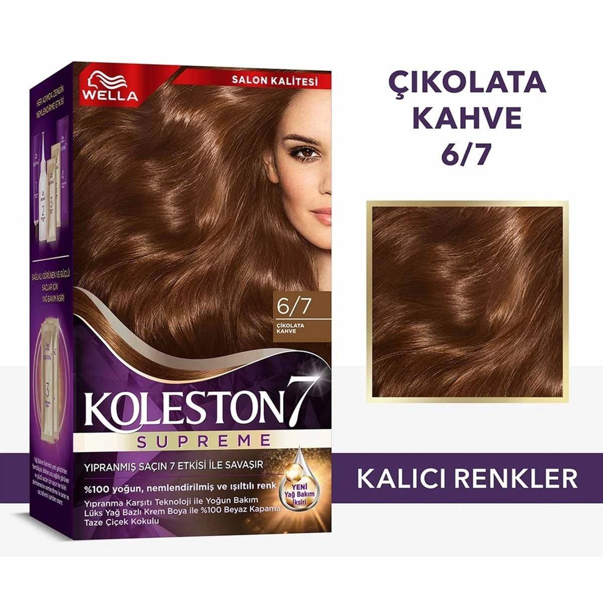 Saç Boyası Çikolata Kahve 6-7