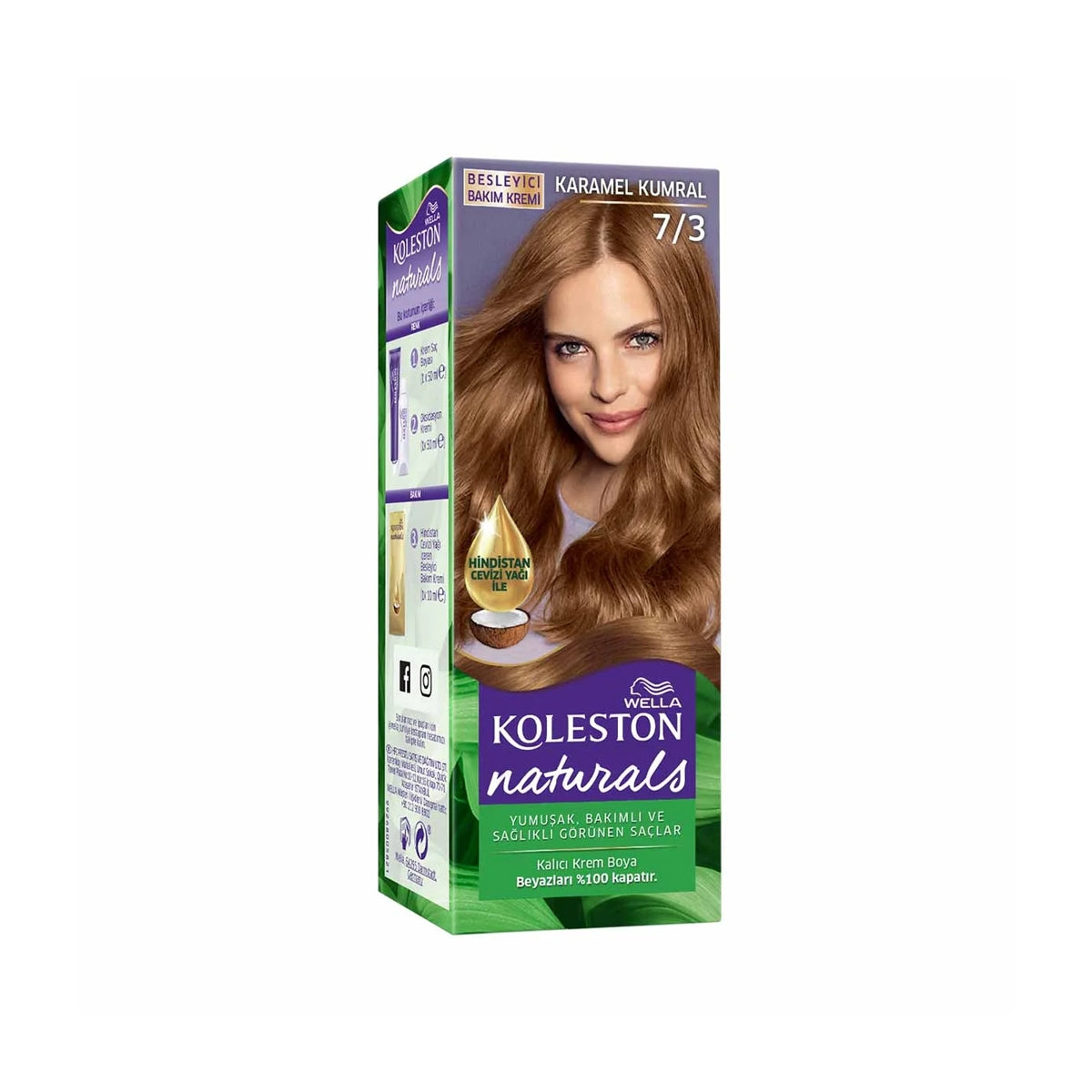 Naturals Saç Boyası Kumral Karamel 7-3




