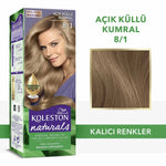Naturals Saç Boyası Açık Küllü Kumral 8-1




