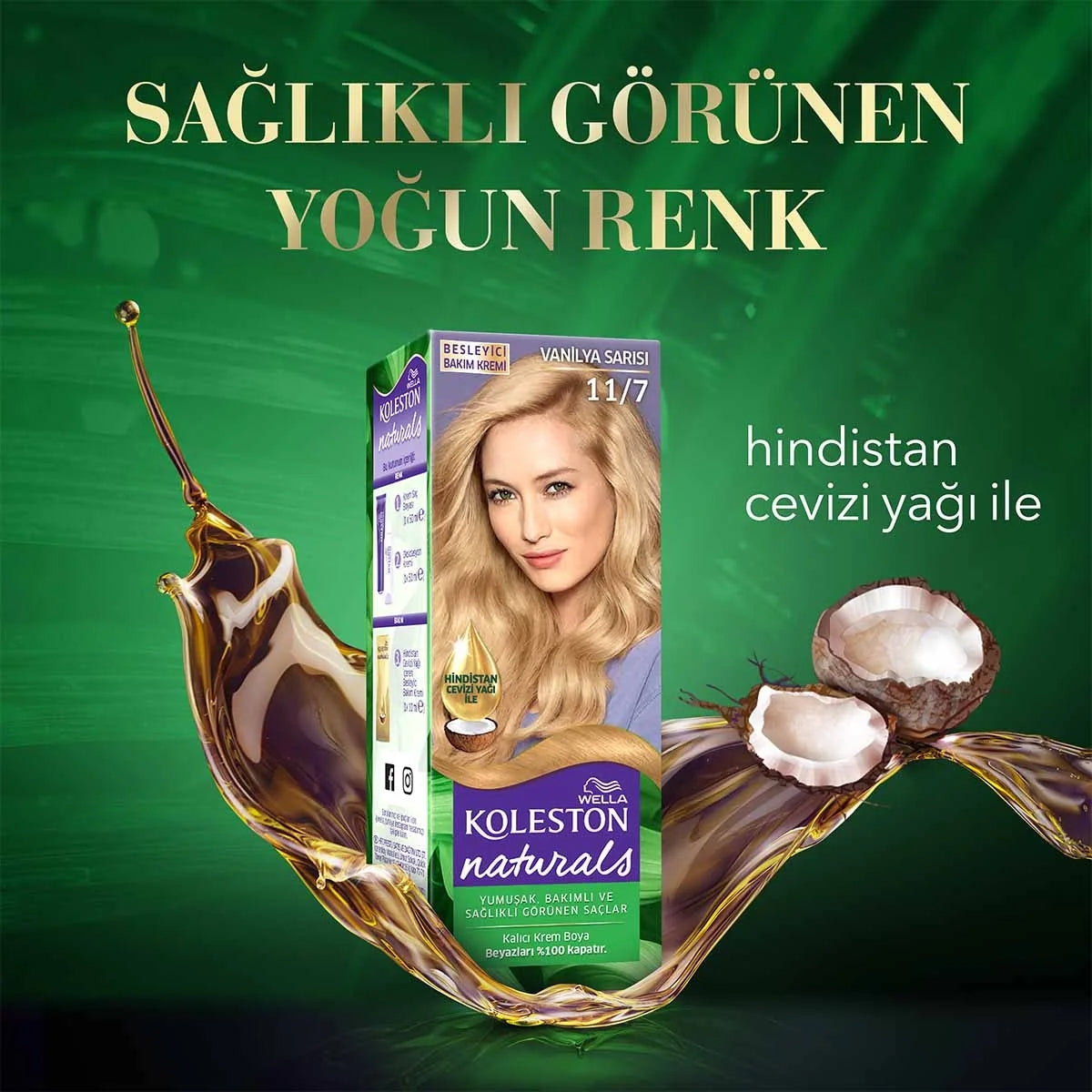 Naturals Saç Boyası Açık Küllü Kumral 8-1




