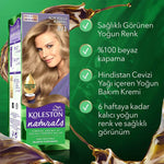 Naturals Saç Boyası Açık Küllü Kumral 8-1




