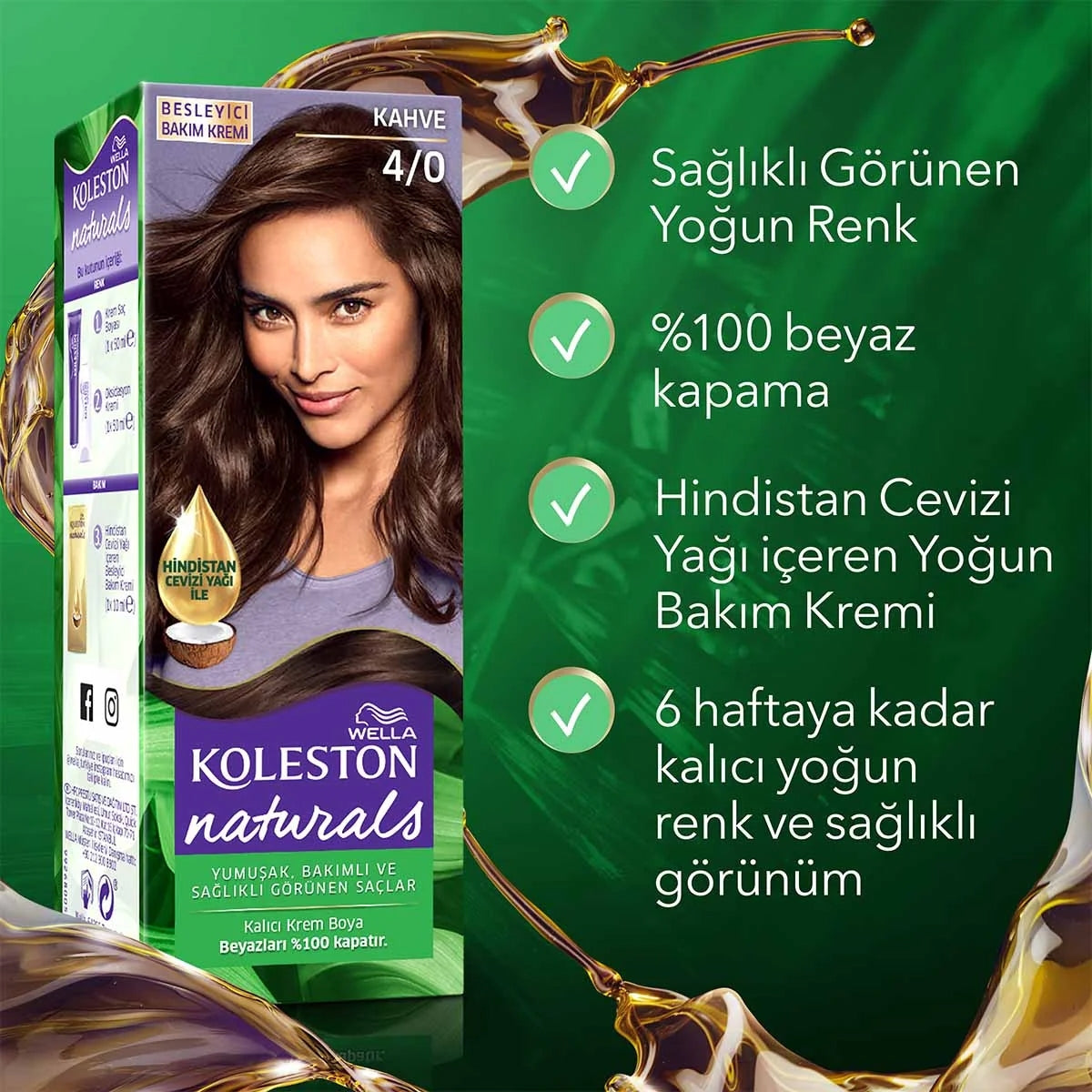 Naturals Saç Boyası Kahve 4-0




