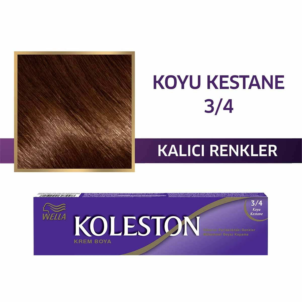 Tüp Boya Kestane 3-4




