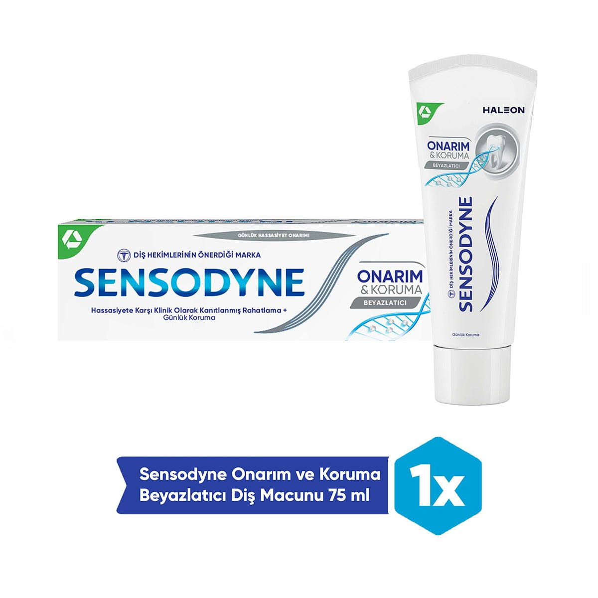 Onarıcı ve Koruyucu Beyazlatıcı Diş Macunu 75 ml