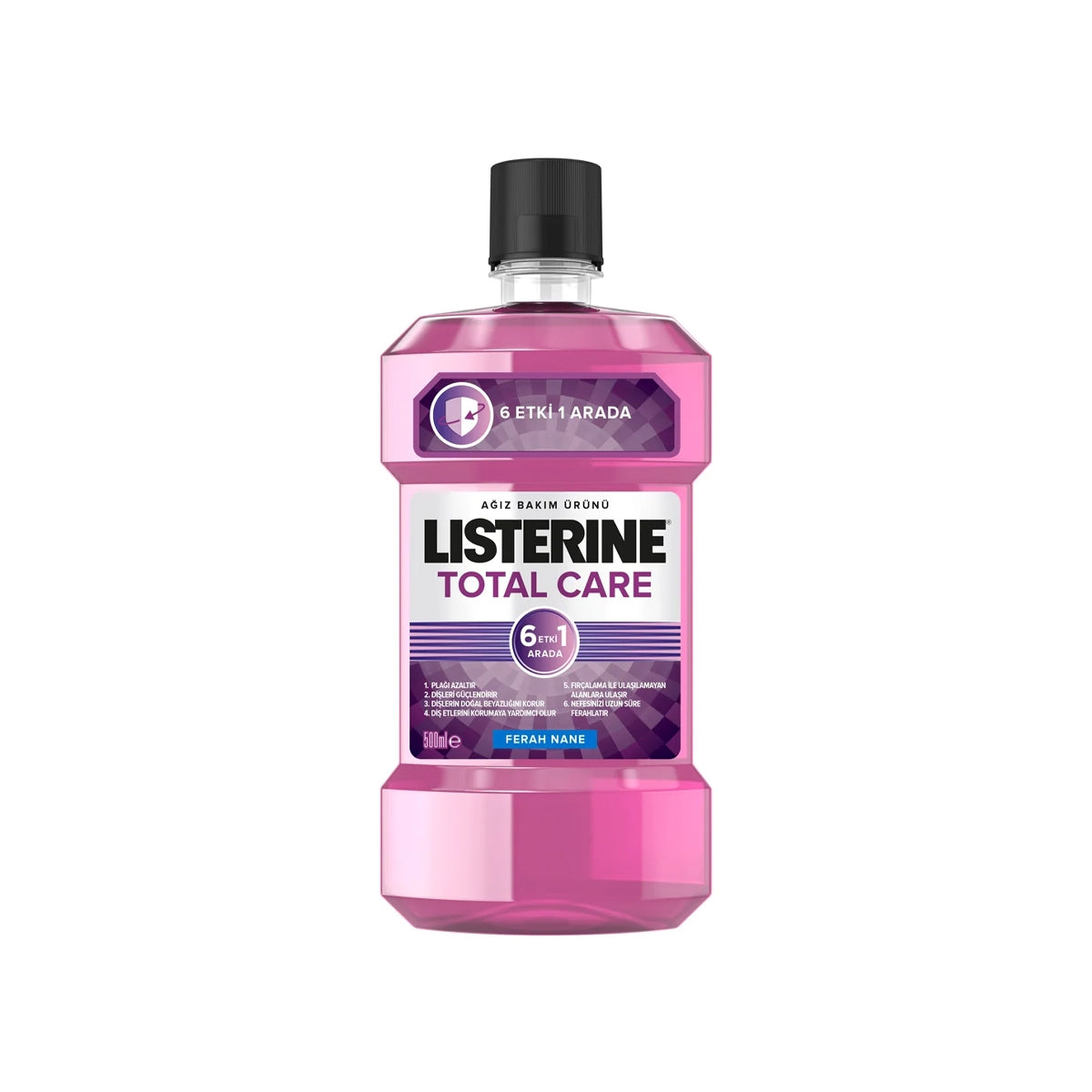 LİSTERİNE Total Care Nane Aromalı Ağız Bakım Suyu - STD / STD