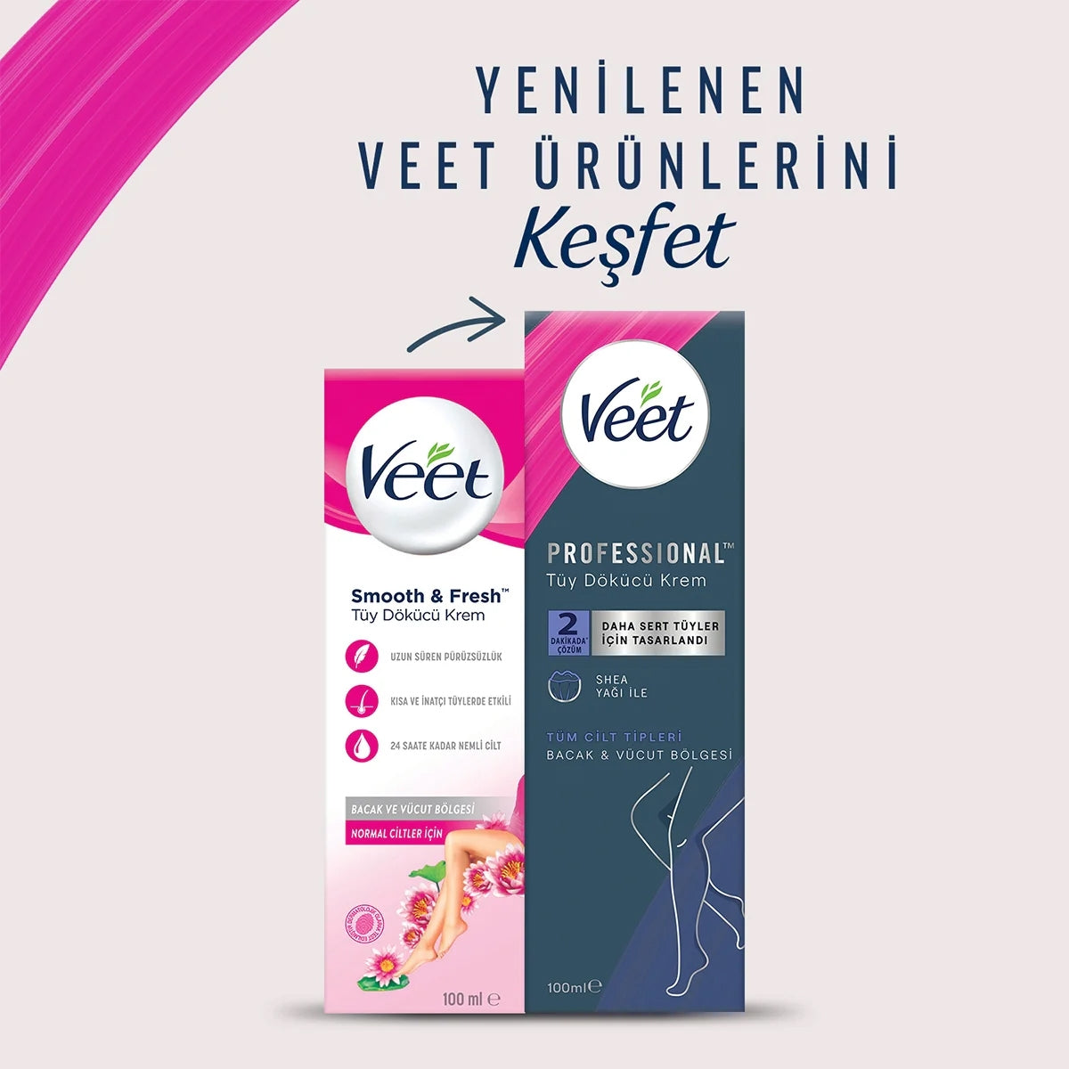 Professional Tüy Dökücü Krem Normal 100 ml




