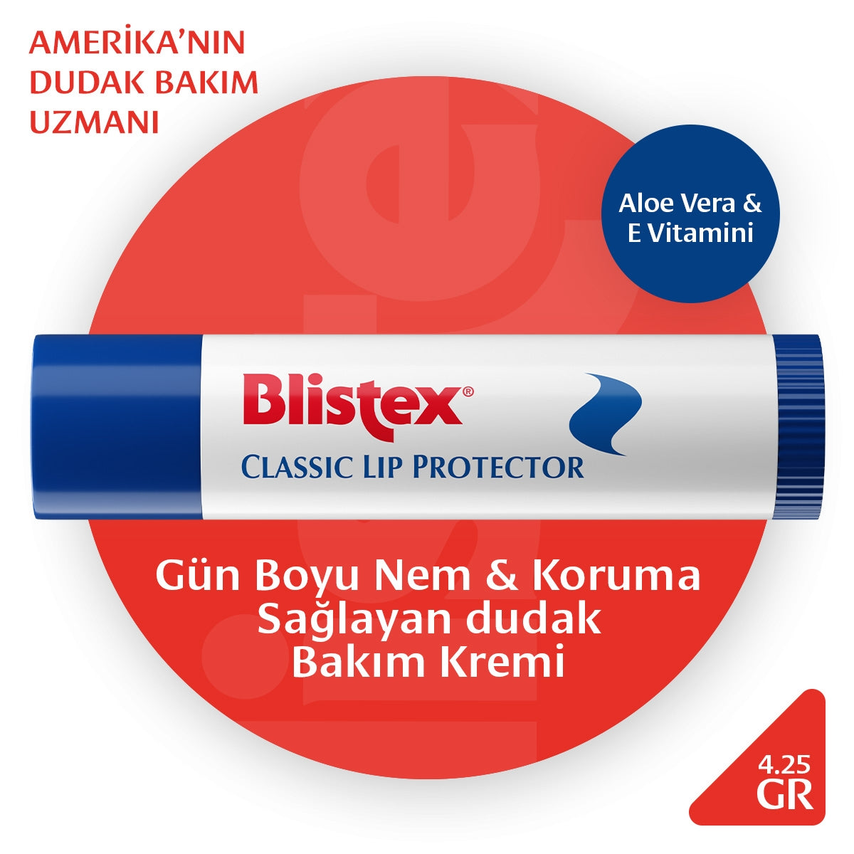 Klasik Dudak Koruyucu SPF10 4.2gr