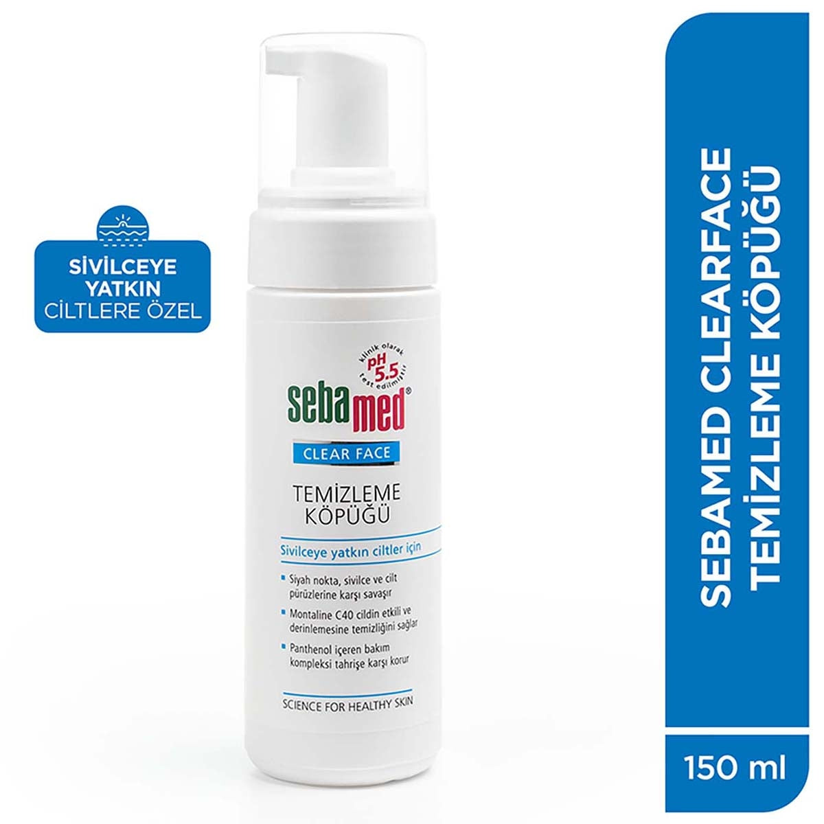 Clearface Temizleme Köpüğü 150 ml