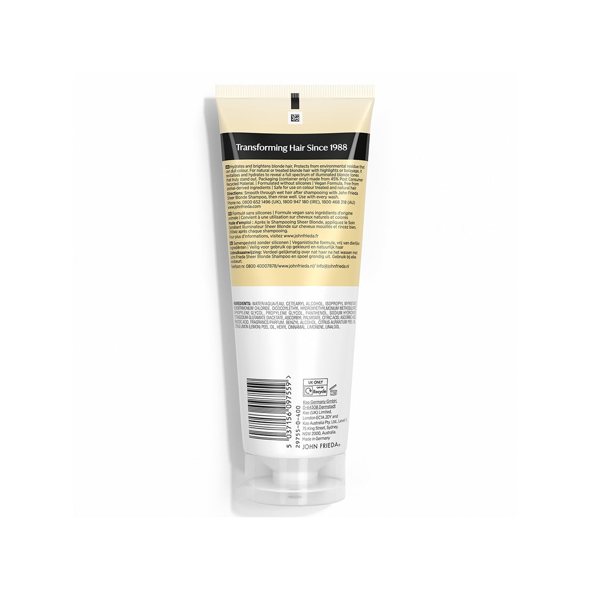 Sheer Blonde Saç Kremi 250 ml