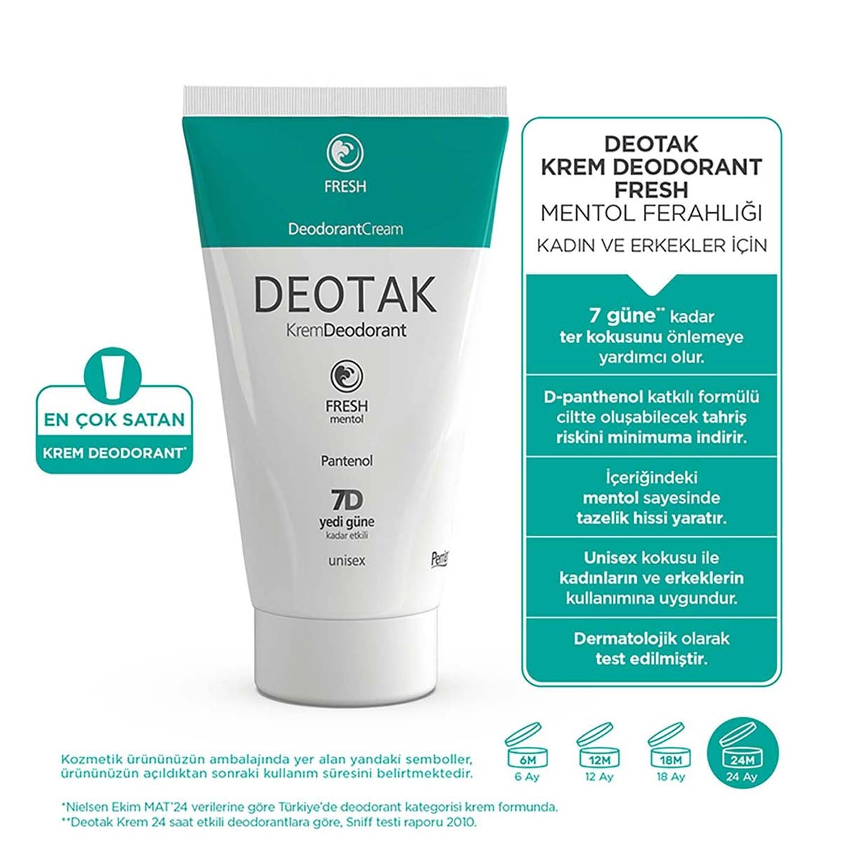 Fresh Krem Deodorant 35 ml