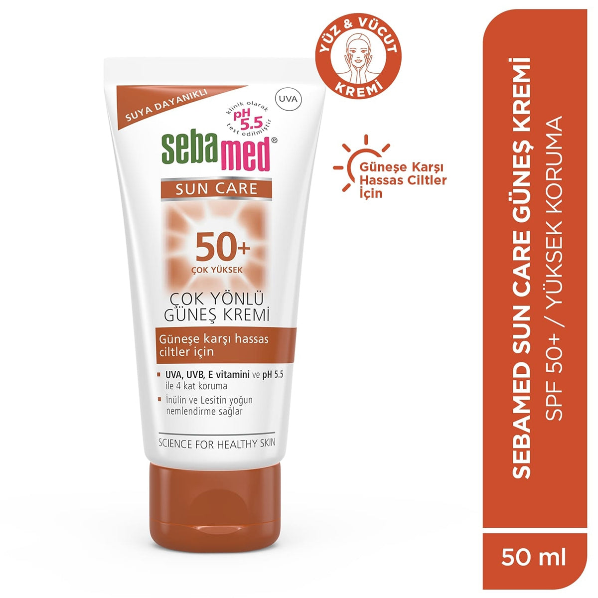 Koruyucu Güneş Kremi Spf50 75 ml