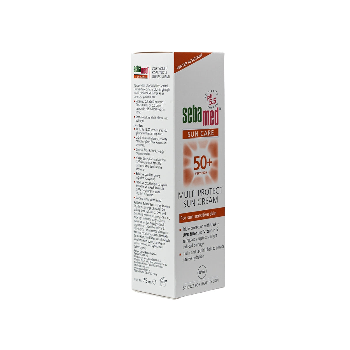 Koruyucu Güneş Kremi Spf50 75 ml