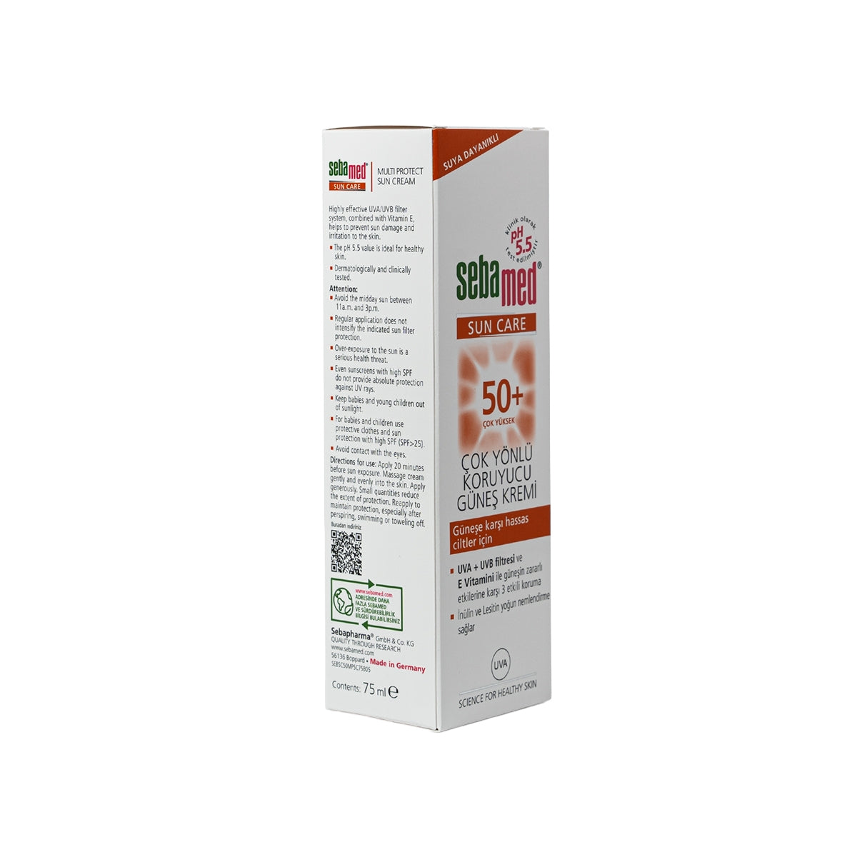 Koruyucu Güneş Kremi Spf50 75 ml