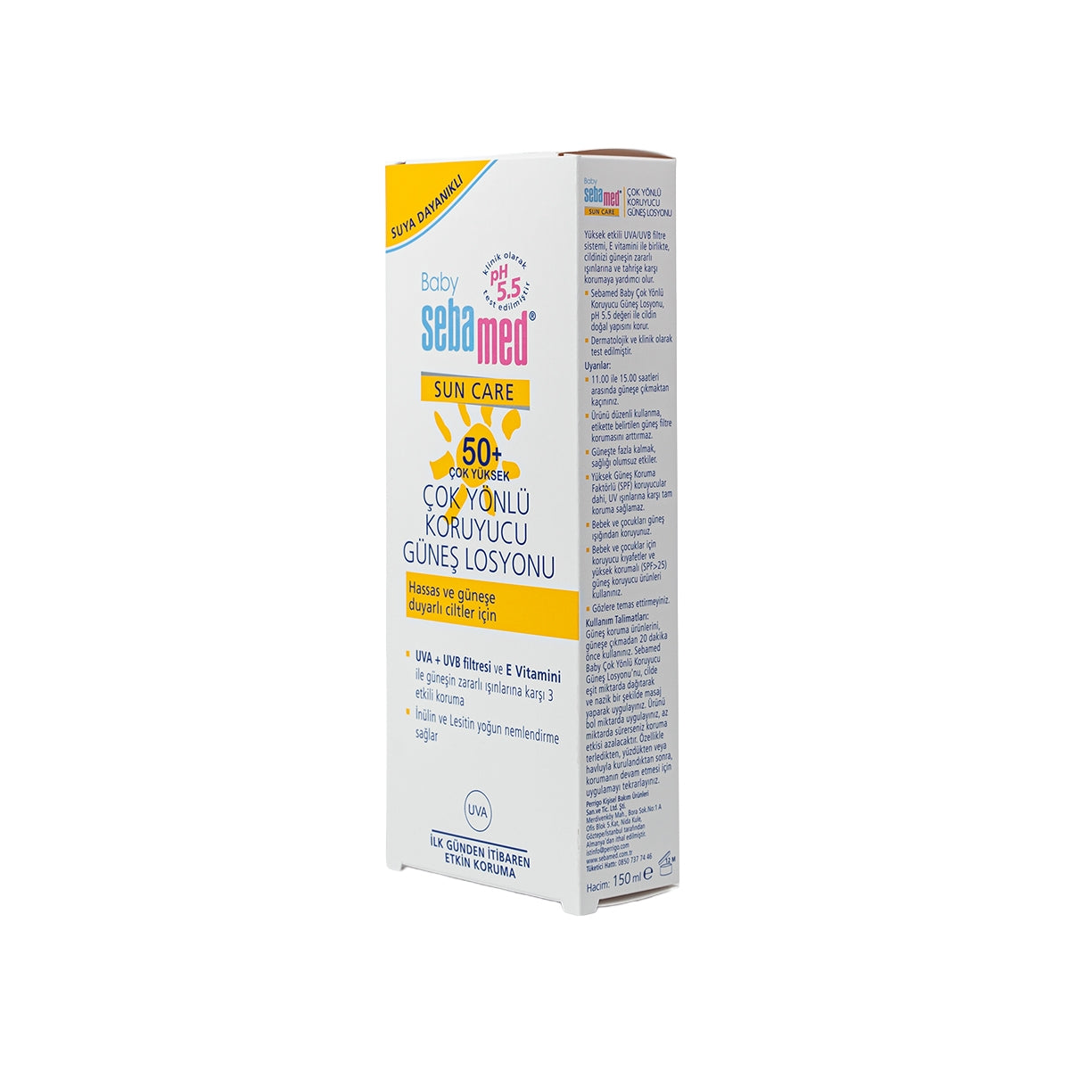 Bebek Güneş Losyonu Spf50 150 ml
