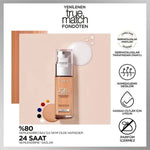 Fondöten True Match W3 Golden Beige

